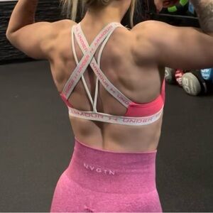 Under Armour Pink Sports Bra